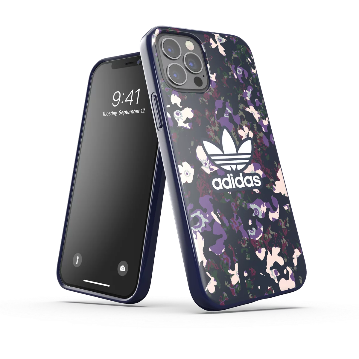 Adidas OR SnapCase Graphic Apple iPhone 12 / 12 Pro Tok - Fekete/Mintás (42376)-0