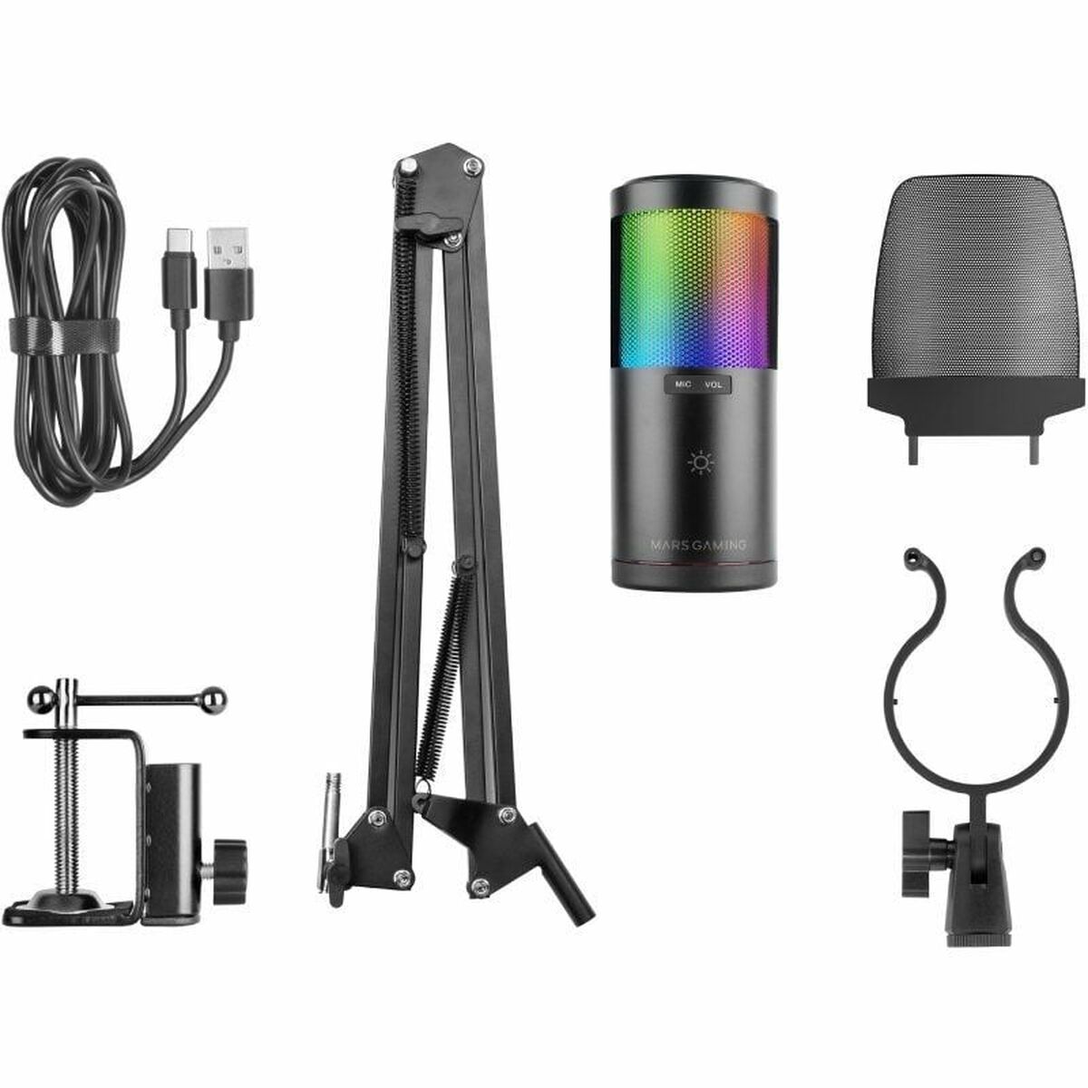 Microphone Mars Gaming MMICSC-1