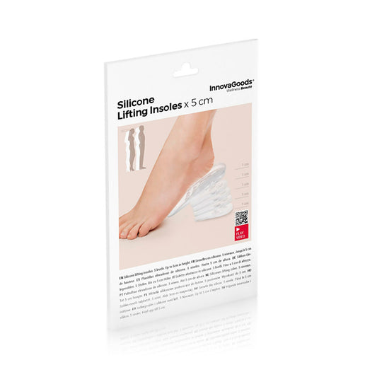 Silicone Height-Boosting Insoles x5 InnovaGoods 10Units-1